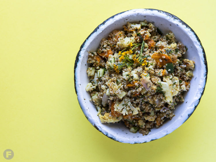 Oven-Charred Tabbouleh